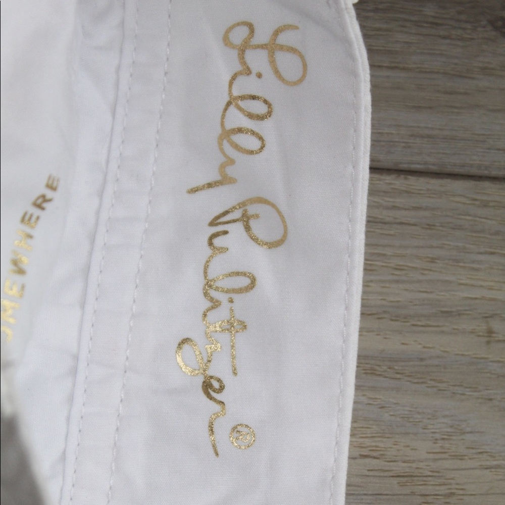 Lily Pulitzer White Callahan Jacquard Shorts
